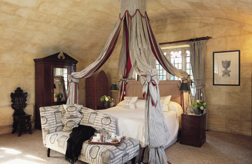 Stapleford Park bedroom'
